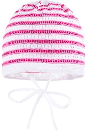 maximo Baby-Mädchen Strickmütze, Ringel Mütze, , 45