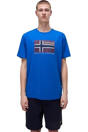 Napapijri Herren,Kurzarm-T-Shirt Semiles, ,L
