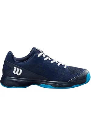 Wilson Rush PRO JR L Tennisschuh, Navy Blazer/White/Atomic Blue, 37 1/3 EU