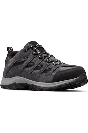 Columbia Crestwood Wanderschuhe für Herren, Schwarz (Shark x Grey), 44.5 EU