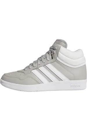 adidas Unisex Hoops 4.0 MID Shoes Schuhe, Grey Two/FTWR White/Crystal White