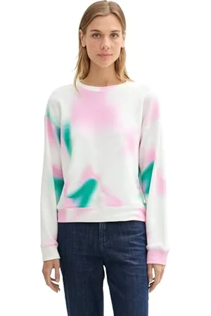 TOM TAILOR Damen Basic Oversized Sweatshirt, , M