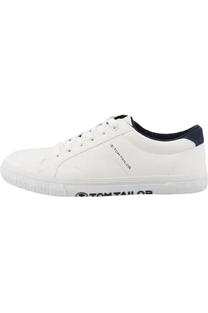 TOM TAILOR Herren 7480040006 Sneaker, White, 44 EU