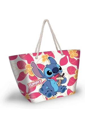 Disney Lilo und Stitch Ice Cream-Soleil Strandtasche, Rosa, 52 x 37 cm