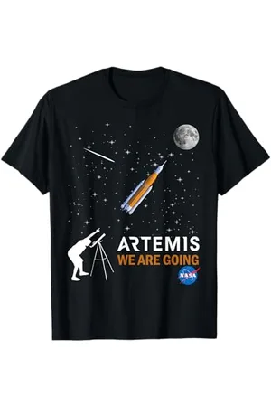 Nasa NASA Artemis SLS We Are Going Insignia Logo T-Shirt
