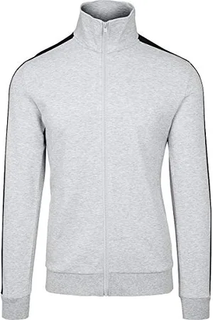 Urban classics Herren 2-Tone Interlock Track Jacket Sportjacke, , S