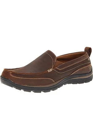 Skechers Herren Superior-Gains 63697 Moc Toe Slip On, , 43 EU