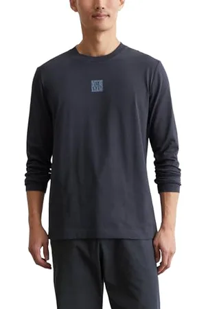 Marc O’ Polo Marc OߴPolo Herren Langarmshirt aus Bio-Baumwolle Basic, Blau , M