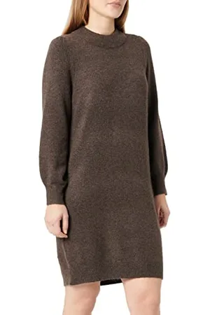 JDY Female Strickkleid Hoher Kragen
