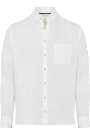 Brax Herren Style Dirk U Pure Linen Quality Hemd, , XXL EU