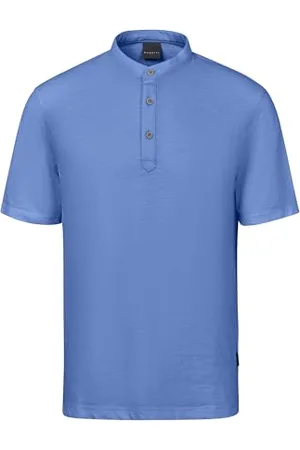 Bugatti Herren Poloshirt Stehkragen Kurzarm Modern Fit