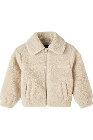 NAME IT Mädchen NMFMAKOA Teddy Jacket PB Jacke, , 110