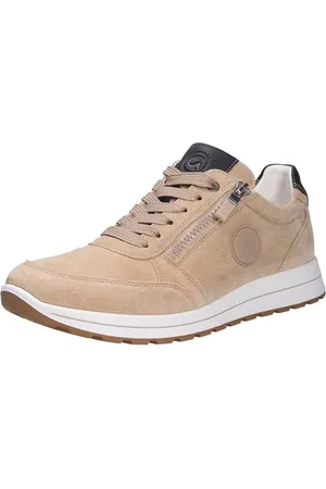 ARA Herren Matteo Sneaker, Sand,BLAU, 44 EU Weit