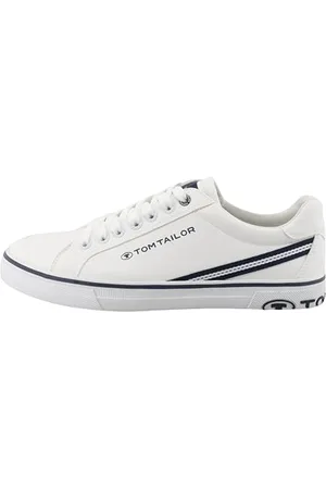 TOM TAILOR Herren 5380050015 Sneaker, White, 43 EU