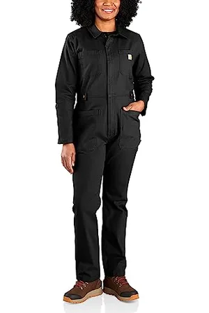 Carhartt Damen Rugged Flex Relaxed Fit Canvas Coverall Arbeitsschutzanzug, , S