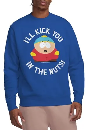 South Park Unisex Kick You in The Nuts Crew Sweatshirt, , XXL