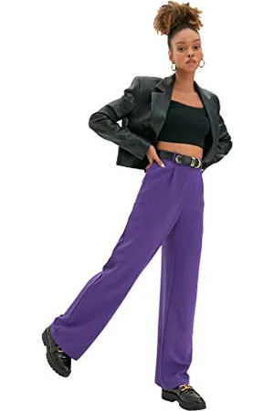 Trendyol Damen the Mutor Reason Pants, Zwetschge, 36 EU