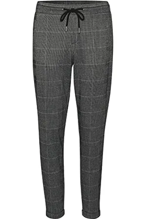 Kaffe Damen KAlizza 7/8 Pants Freizeithosen, Schwarz/Grau, Large