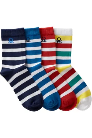 Benetton Jungen (4 Paar) 6ao307034 Socken, , 2 Jahre