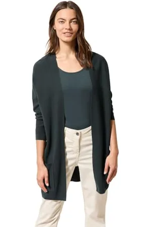 CECIL Damen B253948 Offener Feinstrick Cardigan, , Medium
