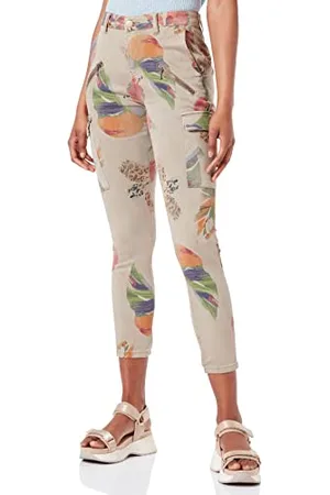 Desigual Womens Pant_TROPI Lässige Hose, , 34