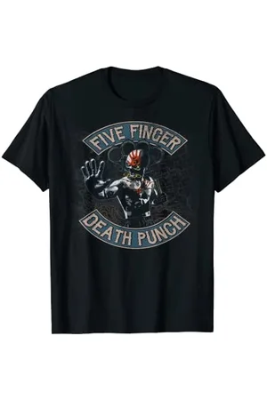 Five Finger Death Punch 5FDP - Skully World T-Shirt