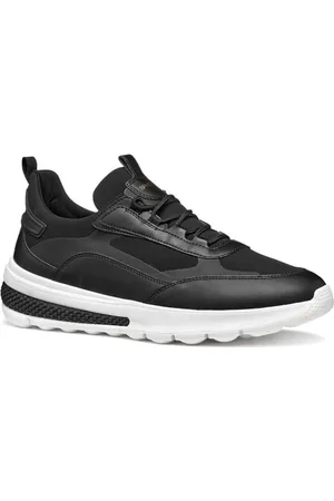 Geox Herren U SPHERICA ACTIF D Sneaker, Black, 39 EU