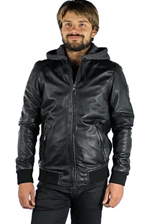 Oakwood Herren 62061-501 Jacke, Schwarz (Schwarz), L