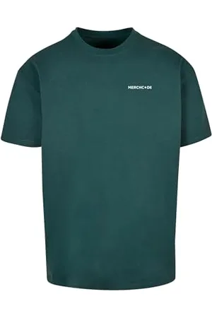 Merchcode Herren T-Shirt 100% Baumwolle Flaschengrün XL