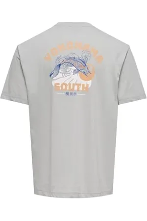 Only & Sons Herren Onskeane RLX Printed Tee Ss24 T-Shirt, , M EU
