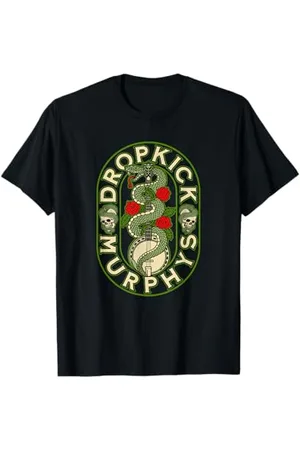 Dropkick Murphys – Offizieller Merchandise-Artikel – Snake Banjo T-Shirt