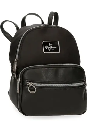 Pepe Jeans Christine Casual Rucksack, , 20 x 25,5 x 10 cm, Polyester, mit Details aus Kunstleder von Joumma Bags, , Talla única, Lässiger Rucksack