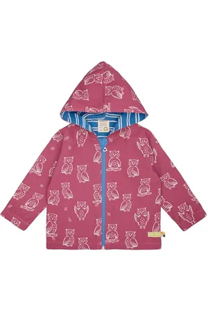 loud + proud Wasserabweisende Jacke aus Biobaumwolle mit Druck, GOTS zertifiziert