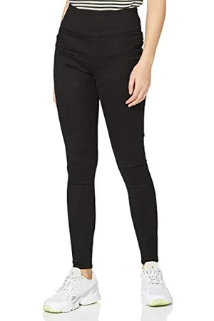 Pieces® Damen Jeggings Jeanshose PCHIGHWAIST Betty Jeggings Black/NOOS, Gr. 32 (Herstellergröße: XXS)