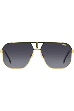 Carrera Unisex Sonnenbrille 1062/S Sao 62/14/145 Herren Sunglasses, SAO/9O MTBK Gold BK, 62