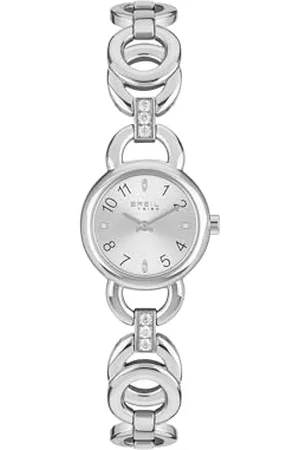 Breil ALYA Armbanduhr für Damen in der Farbe mit Armband aus Edelstahl, Wasserdichtigkeit: 3 bar, Gehäusedurchmesser: 26 mm, EW0697
