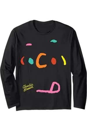 Peanuts Erdnüsse - Charlie Brown Face Langarmshirt