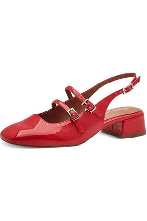Tamaris Sling Damen Elegant rot,EU 38