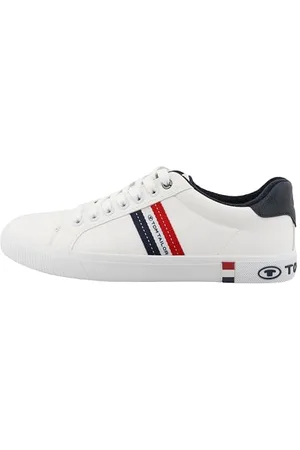 TOM TAILOR Herren 9580180002 Sneaker, White, 44 EU