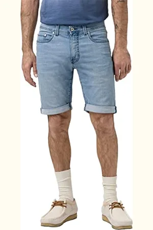 Pierre Cardin Herren Lyon Jeans-Shorts, , 34