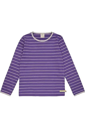 loud + proud Mädchen Ringel, GOTS Zertifiziert Shirt, , 158-164 EU