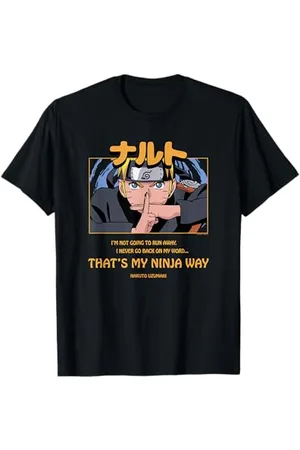 Naruto Shippuden Untertitel Ninja-Weg T-Shirt