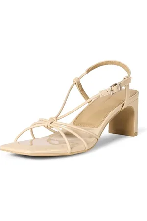 Amazon Damen Riemensandalen mit Blockabsatz, , 44.5 EU