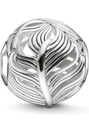 Thomas Sabo Unisex Bead Feder Karma Beads 925 Sterling K0221-001-12