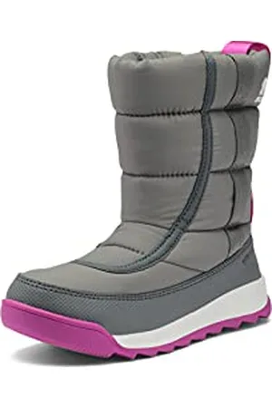sorel KIDS WHITNEY II PUFFY MID WATERPROOF Winterstiefel für Unisex Baby, Grün (Spruce x Grill) - Children, 31 EU