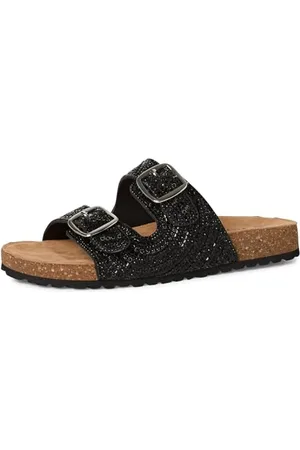 Tamaris Pantolette Damen Flach schwarz,EU 40