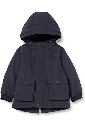 Noppies Kids Baby-Jungen B Jacket Ranchi Winterjacke, Dark Sapphire-P208, 68