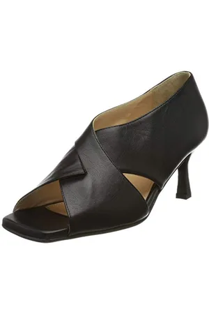 SELECTED Damen SLFASHLEY Leather Pump B Pumps, Black, 41 EU