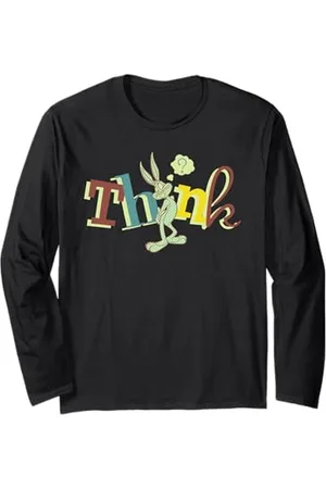 LOONEY TUNES Bugs Bunny Retro Think Langarmshirt