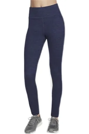 Skechers Damen GOSTRETCH Diamond Brushed FL HW Legging Jogginghose Damen,